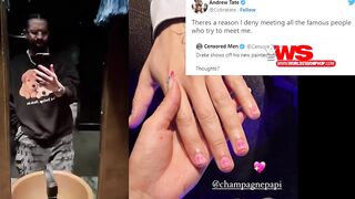 Andrew Tate Cancels and Blasts Drake For Having Painted Nails!
