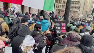 INSANE FOOTAGE: Radical left terrorists in Minnesota openly assault and batter Jake Lang on video.