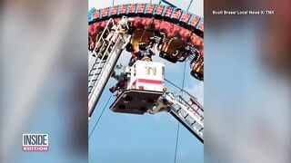 YIKES: Roller Coaster Riders Stuck Upside Down for Nearly 4 Hours