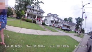 GRAPHIC CONTENT WARNING: Bodycam Footage of Lorain Police Officer Shooting Dog