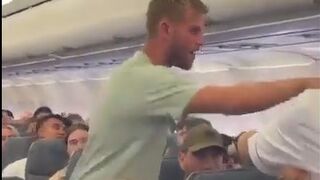 ANOTHER ONE: Man Freaks on a Plane Claims to See an Inhuman on There.