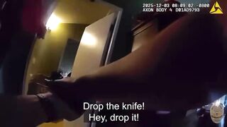 Man Stabs Own Father To Death Before LAPD Officers Shoot Him