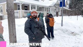 BREAKING: Leftists in Minneapolis are getting armed and standing guard against ICE