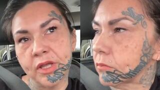 This person, whose face was clearly the victim of a Temu tattoo gun, is who is running around tracking ICE’s movements