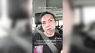 This person, whose face was clearly the victim of a Temu tattoo gun, is who is running around tracking ICE’s movements