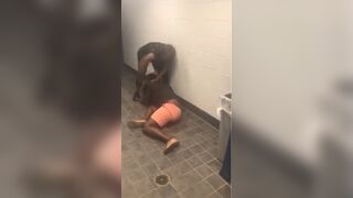 Caught trying to take child from public restroom...by the WRONG Mom
