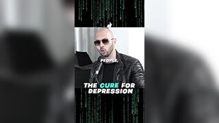 Andrew Tate Shares his Cure for Depression... Thoughts?