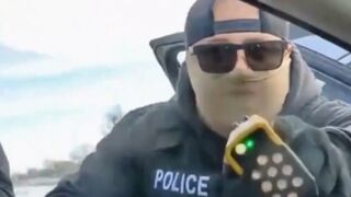 ICE forcibly detained a masked impede patroller who claims she’s a “Marine Corps vet