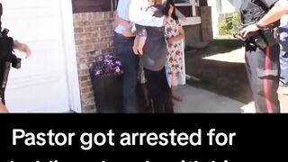 Pastor is Arrested for Holding Church with his Family