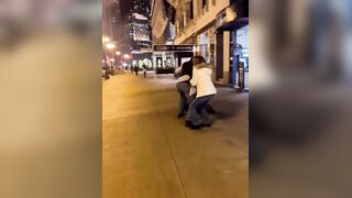 Black Guy Pulls a Knife on Gary... Gary Stomped him Out in Return. Be Like Gary.