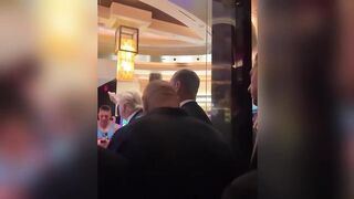 This ACTUALLY HAPPENED!! Donald Trump and UFC Boss Dana White make their entrance to UFC 290