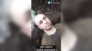Abandoned Ukrainian Soldier Found by Russian Forces Tells his Story.
