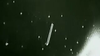 UFO believers claim NASA footage of 'tether incident' proves aliens exist