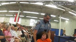Woman Forcibly Removed by Democrat Gestapo for Questioning 2020 Election