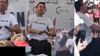 The Exploding Mic has been Proven by this man Jon Bray, I highly encourage you to search him on Youtube. he has all the facts behind it. He will be banned on X and Youtube very soon