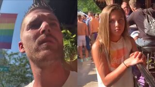Grown Man Tries Picking Up A 14 Year Old, This Is Pathetic (Watch until End)