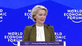 Breaking: Ursula at The WEF “1971 was the year the US dollar was delinked from gold"