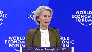 Breaking: Ursula at The WEF “1971 was the year the US dollar was delinked from gold"