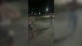 Girl put into another Dimension after Fight
