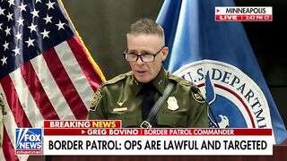 Commander Bovino just FRIED Tim Walz and Mayor Frey for for their heated rhetoric