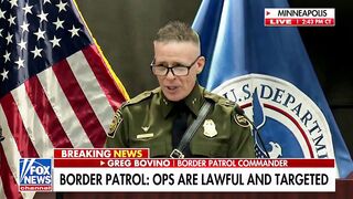 Commander Bovino just FRIED Tim Walz and Mayor Frey for for their heated rhetoric