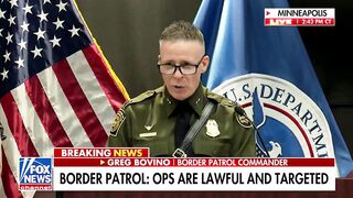 Commander Bovino just FRIED Tim Walz and Mayor Frey for for their heated rhetoric