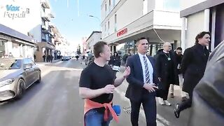 Trudeau LAUGHS when asked to apologise for death caused by authoritarian covide lockd