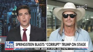 KID ROCK:.. Who's going to sleep with these ugly ass broke liberal women?