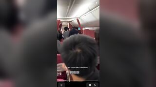 Yet Another Person on a Plane Freaks out Claiming the Stewardess is a Robot.