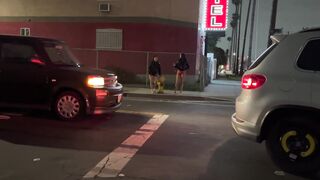 The Streets of LA at Night-Part 2-Hookers wearing Nothing are Everywhere