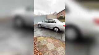 Raising a daughter who gets this excited to get an old Corolla is a job well done