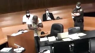 Credit Card Thief Cries Uncontrollably as Judge Sends Him to Jail!