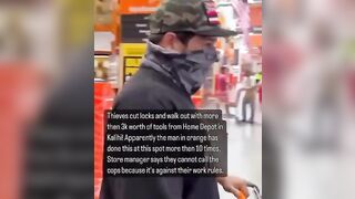 Guys Robbed a Single Home Depot for 30k in Products on 10 Separate Occasions