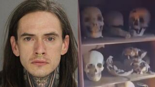 Pennsylvania man faces nearly 500 charges after police discovered over 100 human skeletal remains in his car, home, and storage unit