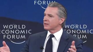 Gavin Newsom: "I was going to speak last night... they made sure it was canceled"