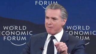 Gavin Newsom: "I was going to speak last night... they made sure it was canceled"