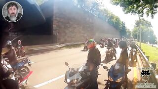 Father And GANG Bikers Get Into HUGE Road Rage Fight