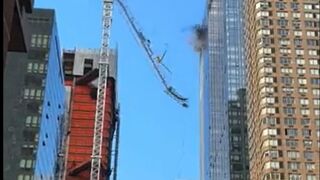 Happening Now: Crane Collapses in Hells Kitchen, New York