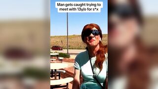 61-year-old transgender gets caught trying to meet a 13-year-old for sex. Despicable