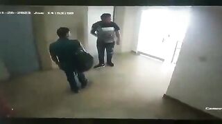 Thief puts 2 in the Victim before He's Killed Instantly