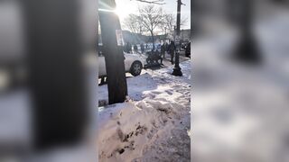 Seconds After Protester Was Shot In Minneapolis