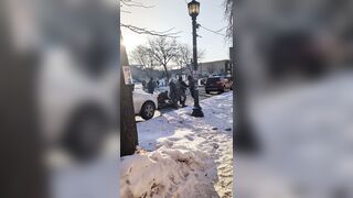Seconds After Protester Was Shot In Minneapolis