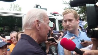 Biden goes Full Attack Mode on Trump...Very Happy for the investigation of Trump