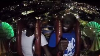Champion Terrance Crawford cant Stop Laughing at his Friend's Reaction on Park Ride