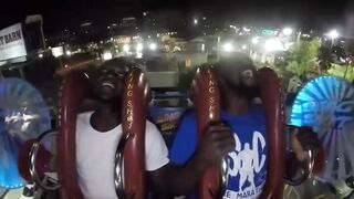 Champion Terrance Crawford cant Stop Laughing at his Friend's Reaction on Park Ride