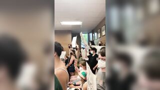 The Trans Mob Strikes Again. Interrupting Parent Teacher Town Meeting
