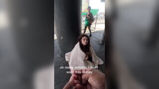 Homeless Woman Gives Man $2, then gets a Surprise