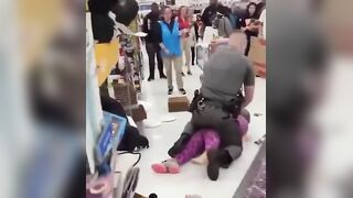 Woman vs. officer - Featuring the best commentary by Sir David Attenborough