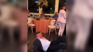 Justified? Groom punches his best man after he destroys their wedding cake