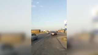 Moronic Pilot Tries to Takeoff From a Public Road & Fails Miserably!